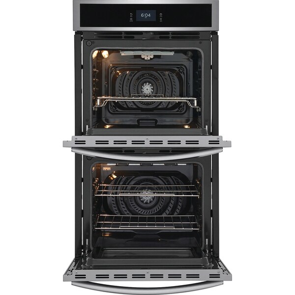 Frigidaire Gallery 27-in. Stainless Steel Double Electric Convection Wall Oven GCWD2767AF - main